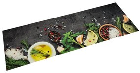 vidaXL Covor de bucătărie lavabil Spices, 60x180cm, catifea
