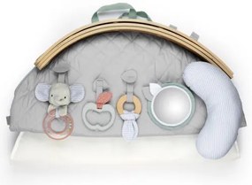 Pătură de joacă pentru bebeluși LOAMY verde-mentă/gri Ingenuity