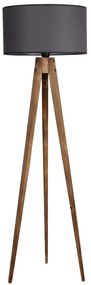 Lampadar haaus Tripod, 60 W, Gri/Maro, H 153 cm