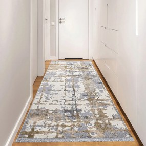 Covor, Notta 1100, 80x450 cm, Gri / Bej / Crem