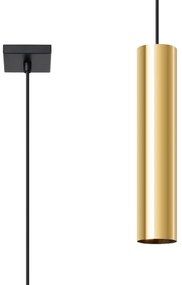 Lustră pe cablu Sollux SL.1200 LAGOS 1xGU10/10W/230V auriu