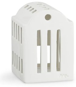 Sfeșnic din ceramică Kähler Design Urbania Lighthouse Smithy, alb