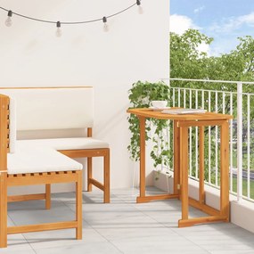 vidaXL Set mobilier de grădină cu perne, 2 piese, lemn masiv de acacia