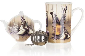 Set de ceai Setul Lavender 3 piese, BANQUET