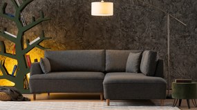 Canapea de colț Felix Extra Soft Corner Sofa Right - Dark Grey