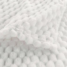 Pătură crem din microflanel 125x150 cm Mini Frosty – douceur d'intérieur