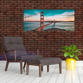 Tablou - Golden Gate, San Francisco (120x50 cm)