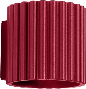 Aplică de perete burgundy ø 10 cm Zora – Sollux