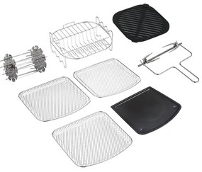 Friteuză cu aer cald digitală multifuncțională TESLA Electronics AirCook 11 l 2000W/230V