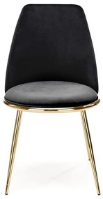 Scaun de bucaterie Louis, negru
