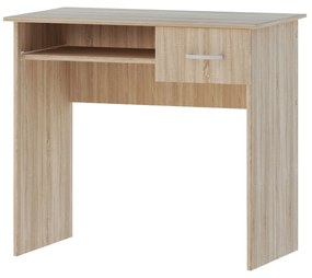 Birou Carp, 1 Sertar, Stejar Sonoma, 85 x 50 x 75 cm