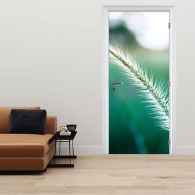 Fototapet pentru ușă - Fir de iarbă (95x205cm)