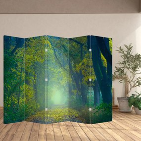 Paravan - Drum dea lungul cu copaci (210x170 cm)
