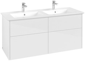 Villeroy &amp; Boch Finero lavoar cu dulap 130 cm alb S00505DHR1