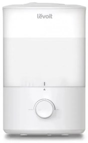 Umidificator de aer cu ultrasunete Levoit Dual 150, 27 m2, 25W, 3 L, Autonomie 25 h, Aromoaterapie, Fara BPA, Lampa de noapte, Alb