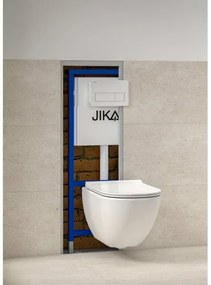 JIKA H8936620000001 - Buton de comandă pentru rezervor WC DUAL PRO, alb