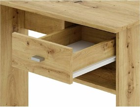 Birou cu blat in decor stejar artisan B-011