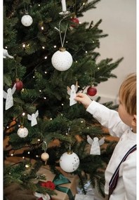 Räder Inger ornamental din portelan argintiu, STRIPES