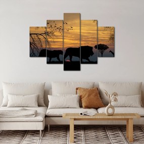 Tablou cu Safari (150x105 cm)