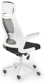 Scaun de birou Franklin, negru/alb