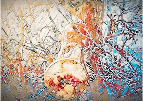 Tablou - Abstract mozaic (70x50 cm)
