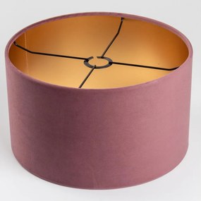 Abajur de rezervă pentru candelabrul ZWIS, Ø 38 cm, roz/auriu