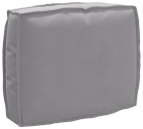 vidaXL Set de perne pentru palet 2 pcs Gri 50 x 50 x 12 cm