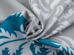 Lenjerie de pat din bumbac DELUXE turcoaz Dimensiune lenjerie de pat: 70 x 90 cm | 140 x 200 cm