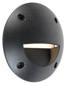 Spot modern pentru exterior negru inclusiv LED IP65 - Leti