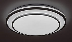 Plafoniera LED cu telecomanda Lupita argintiu, alb