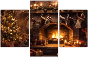 Tablou - Atmosfera de Crăciun (90x60 cm)