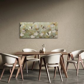 Tablou - Vintege fluturi (120x50 cm)