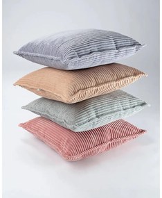 Pernă decorativă pentru copii verde-mentă cu tapițerie din catifea reiată Block – Wigiwama