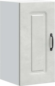 vidaXL Dulap de bucătărie „Kalmar” Lemn prelucrat gri beton