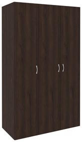 Dulap Nero, 3 Usi, Stejar Bronz, 120 x 52 x 200 cm