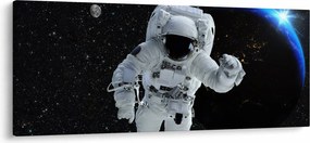 Tablou - Astronaut în Cosmos (120x50 cm)