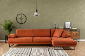 Canapea de colț Mustang mic drept Orange