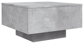 836570 vidaXL Măsuță de cafea, gri beton, 55x55x31 cm, lemn prelucrat