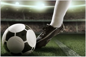 Tablou - Minge de fotbal (90x60 cm)