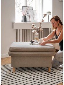 Taburet maro deschis Simon – Miuform