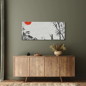 Tablou - Munții Fuji (120x50 cm)