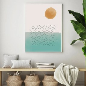 Poster - Abstracție pictată (A4)