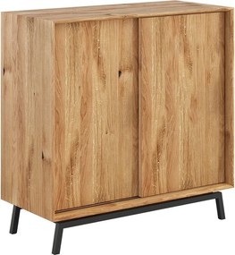 Comodă stejar masiv Bar Madison, 101 × 45 × 101 cm