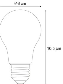 Bec LED E27 Dimmable A60 Transparent 7.2W 1521 lm 3000K