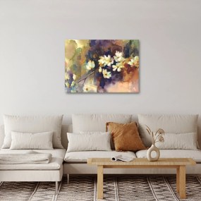 Tablou - Magnolii albe, pictură (70x50 cm)