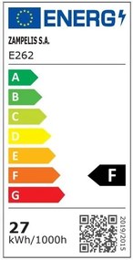 Aplica LED iluminat exterior ambiental IP65 Fannel maro