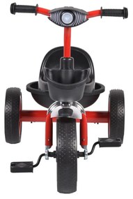 Tricicleta cu pedale NOVOKIDS™ Hawk Trike , Cu melodii si lumini, Doua cosulete pentru jucarii, Max 25 kg, Roti din cauciuc EVA, Cadru metalic, Far