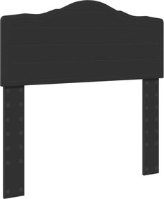 vidaXL Tăblie cap Stejar Negru 100 cm Lemn compozit