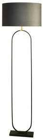 Lampadar/Lampa de podea decorativa Modish negru/gri
