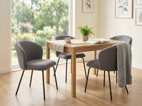 Scaun de masa KEVIN VARDO gri